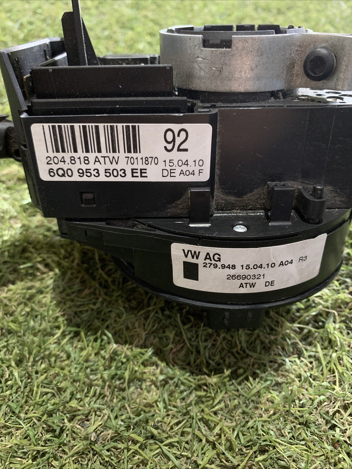 DEVIOLUCI CON CONTATTO SPIRALATO SKODA FABIA 2011 6Q0953503EE