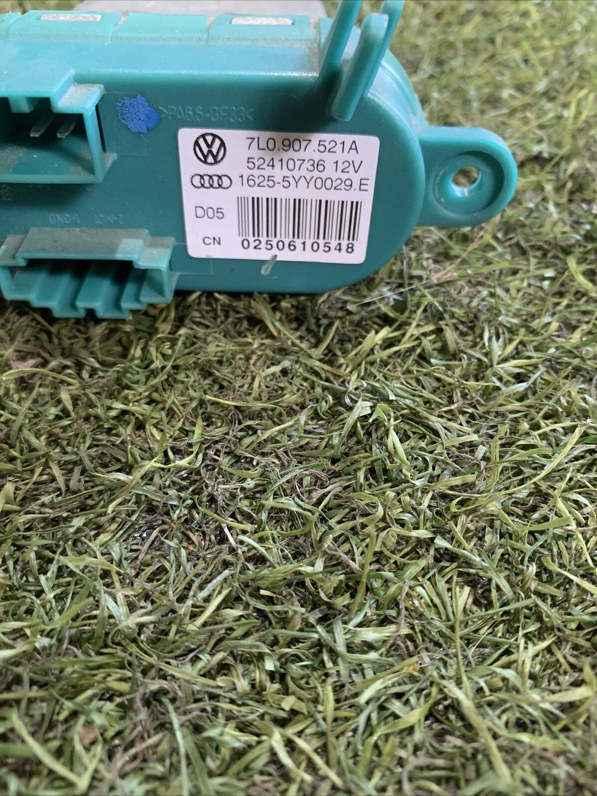 7L0907521A RESISTENZA RISCALDAMENTO CLIMATIZZATORE AUDI Q7 2006 3.0 DIESEL