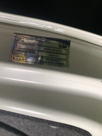 COFANO BAULE  PORTELLONE POSTERIORE FIAT 500 3P DAL 2007 IN POI