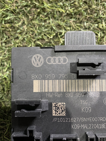 CENTRALINA PORTA PORTIERA SPORTELLO POSTERIORE DESTRA AUDI A1 2015 8X0959795D