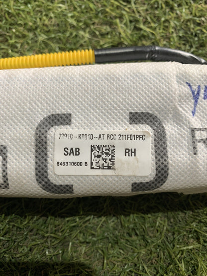 AIRBAG SEDILE DESTRO DX ANT. TOYOTA YARIS 4°IV (XP210) 73910-K0010 2022