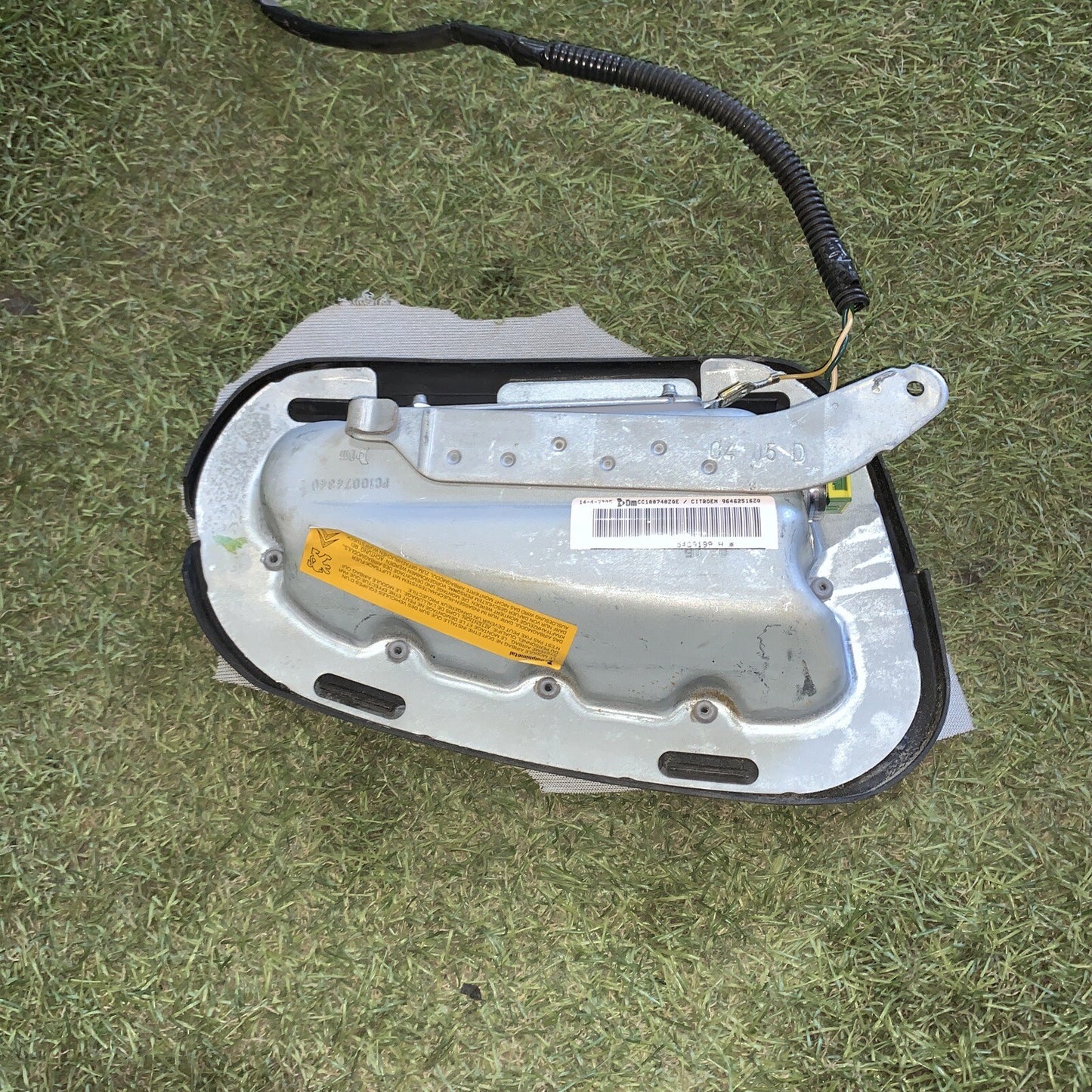 AIRBAG SEDILE ANTERIORE DX DESTRO CITROEN C3 [02-09] 96462516ZQ