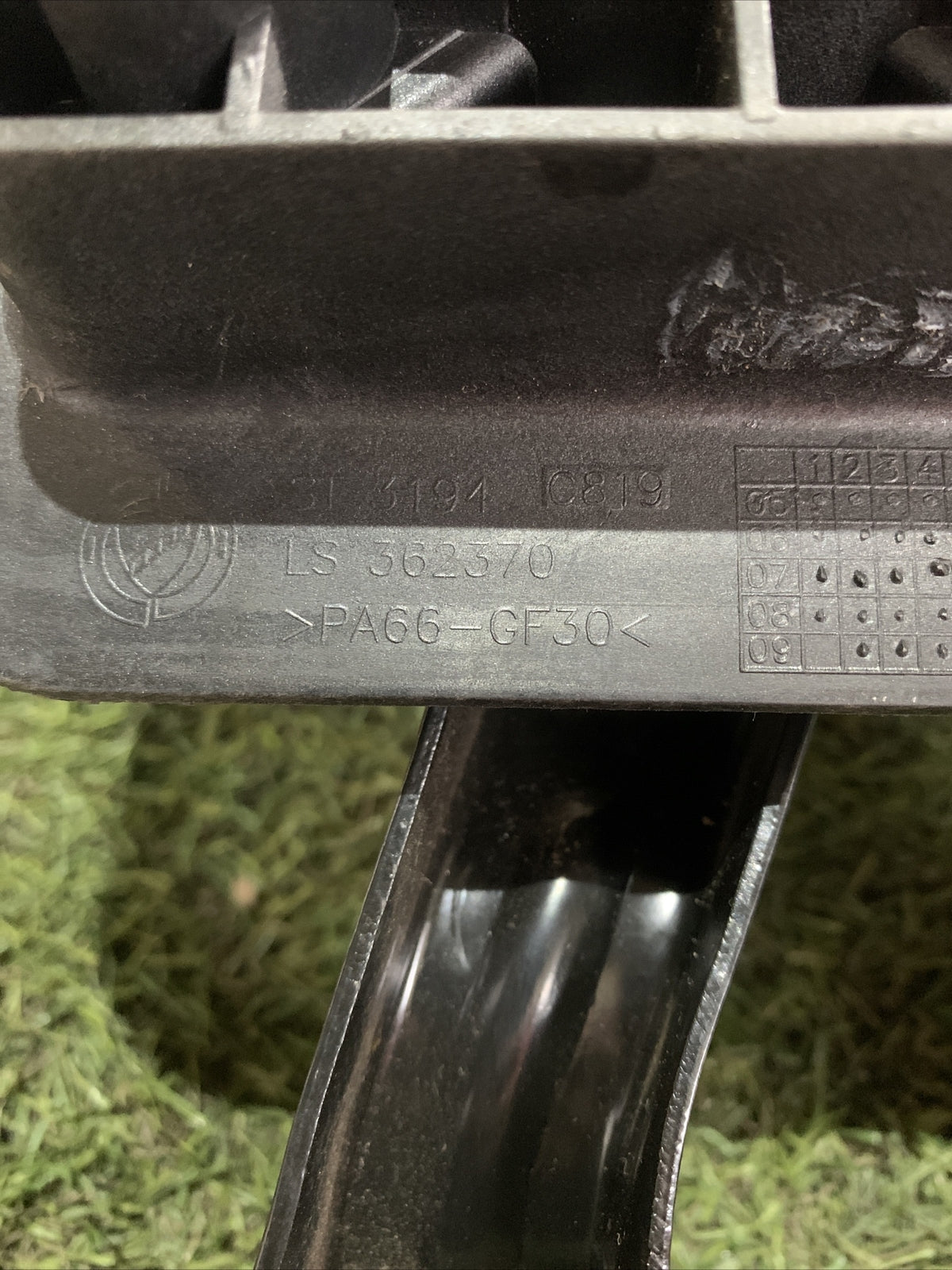 Pedaliera freno frizione Fiat panda 2004/2011 1.3 Multijet 362370