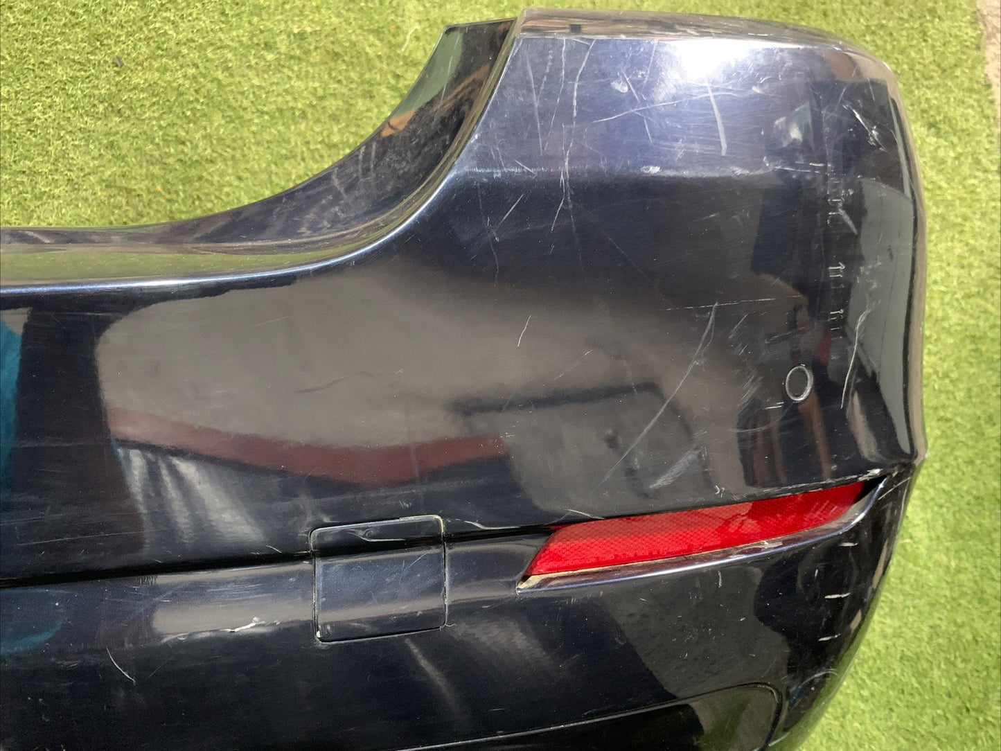 PARAURTI POSTERIORE CON SENSORI DI PARCHEG BMW SERIE 5 E60 2003/2010 BLU SCURO