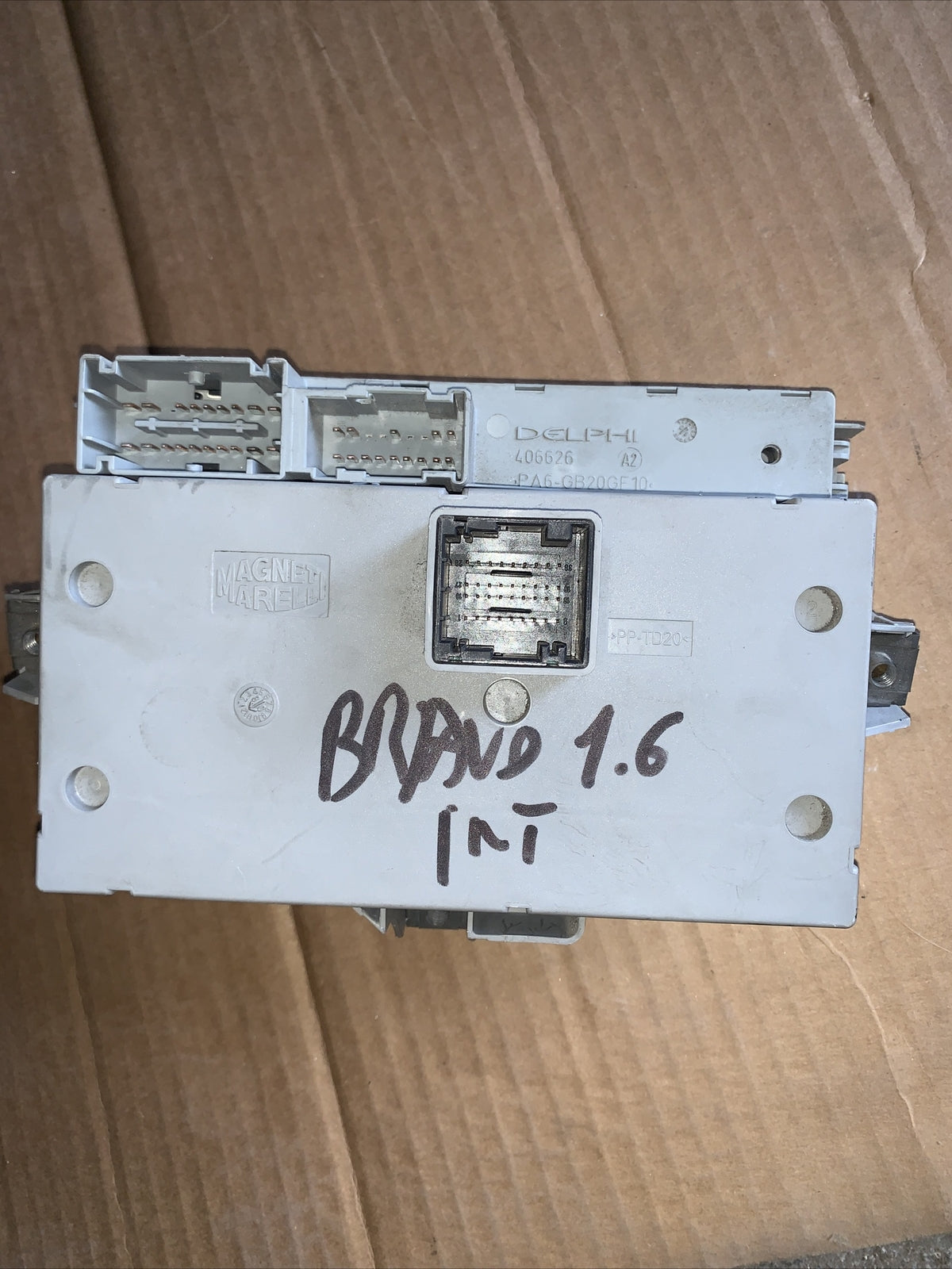 406626 BODY COMPUTER REM FIAT BRAVO (198) 1.6 MULTIJET 16V MAN 6M KW88 - 120CV (