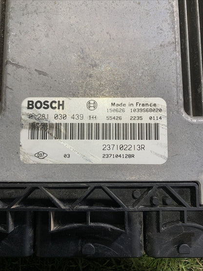 Centralina Motore Renault Clio 1.5 Diesel 2016 0281030439