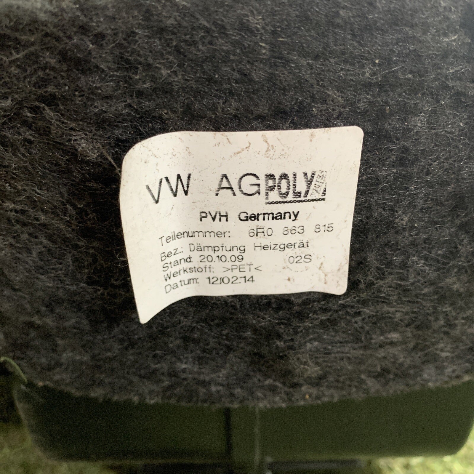6R0863815 STUFA INTERNA CLIMATIZZATORE CONVOGLIATORE VOLKSWAGEN UP