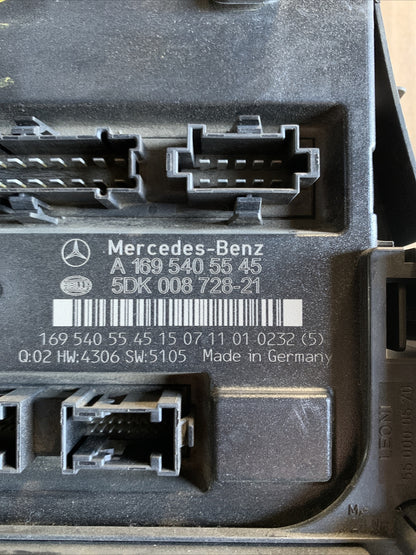 RICAMBI USATI A1695405545 BODY COMPUTER MERCEDES Classe B W245 1° Serie   449356