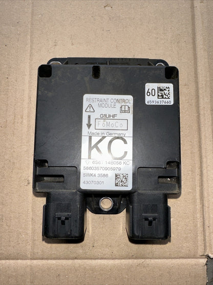 CENTRALINA AIRBAG FORD FIESTA 5 v (2005 - 2008) 6S6T14B056KC SENSORE ORIGINALE