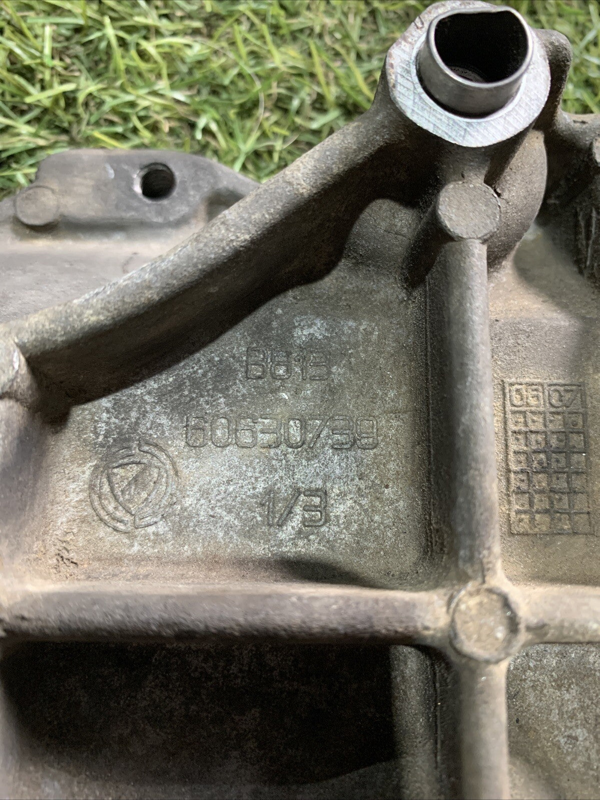 60630739 STAFFA SUPPORTO COMPRESSORE CLIMATIZZATORE CLIMA A/C FIAT MULTIPLA 1.9 