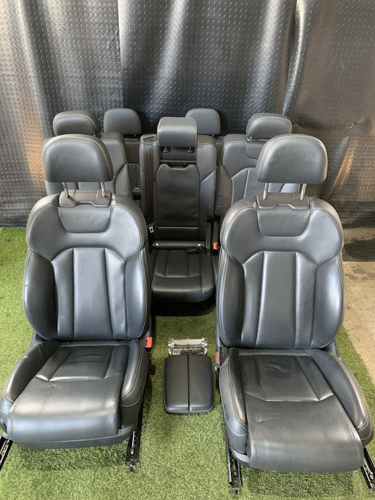 Tappezzeria Sedili Completi In Pelle Audi Q7 2016 7 Posti