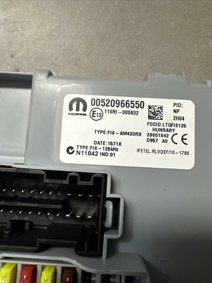 Body computer Fiat panda 3 serie anno 2018 Cod 00520966550