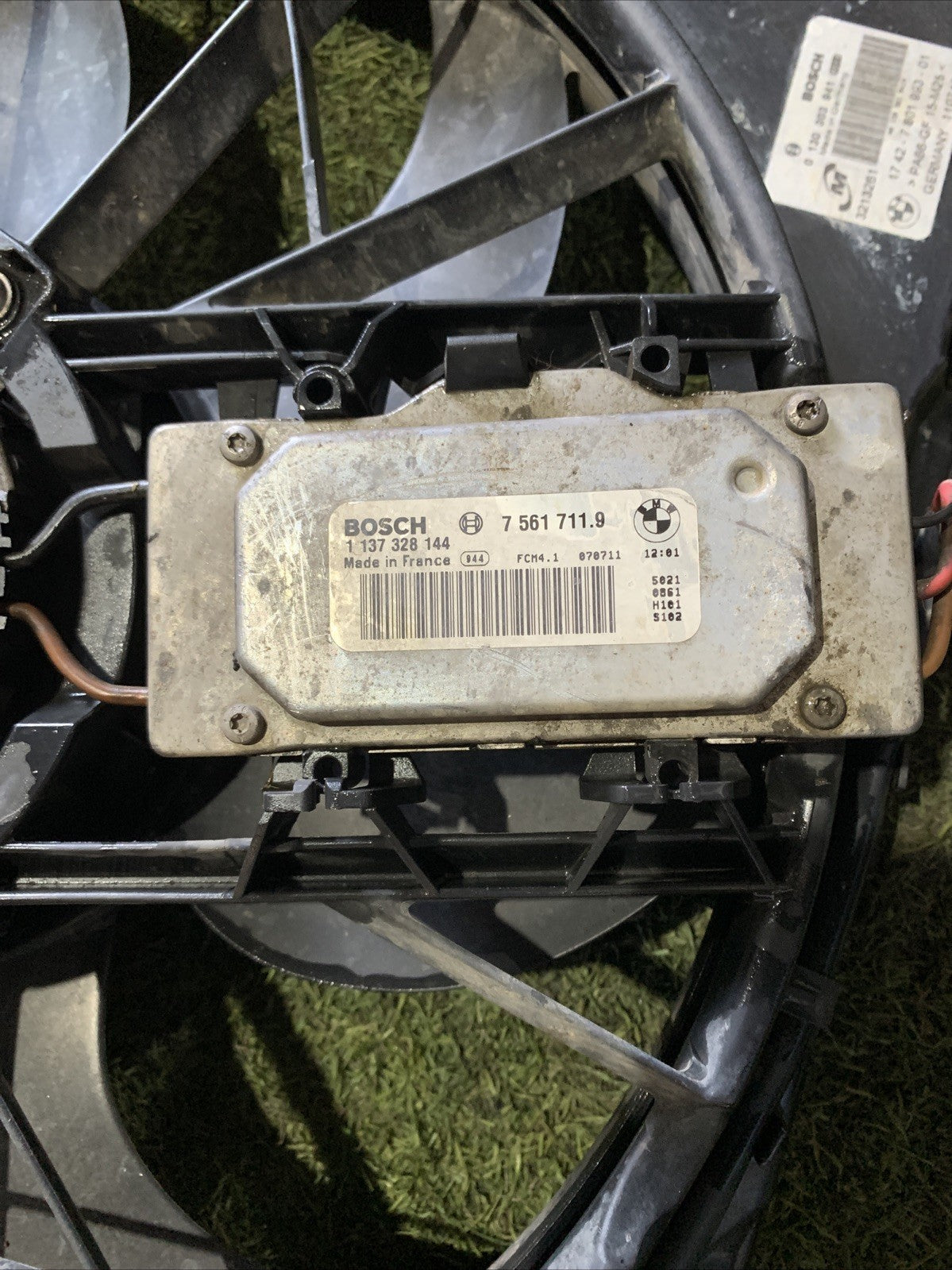 Elettroventola Radiatore Bmw Serie 1 E81 2007 2.0 Diesel 3135103597