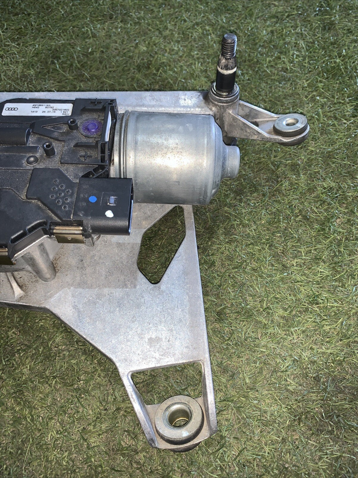 4M1955023B MECCANISMO TERGIPARABREZZA CON MOTORINO per AUDI Q7 (4MB) 2015-2020