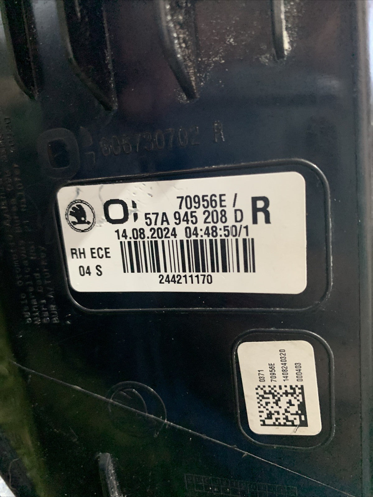 STOP FANALE POSTERIORE DESTRO PER SKODA Karoq Serie 57A945208D 2024