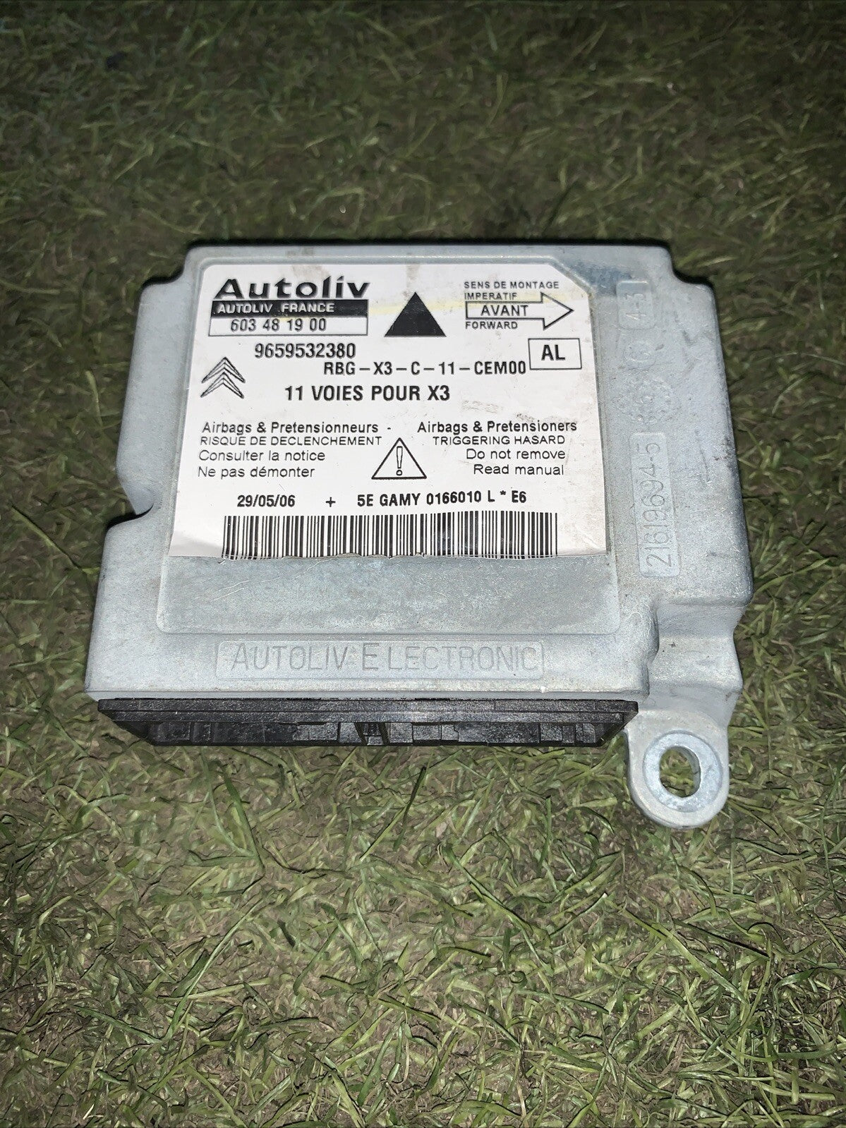 Centralina airbag 9659532380 Citroen C5 Mk1 2000-2008 SW