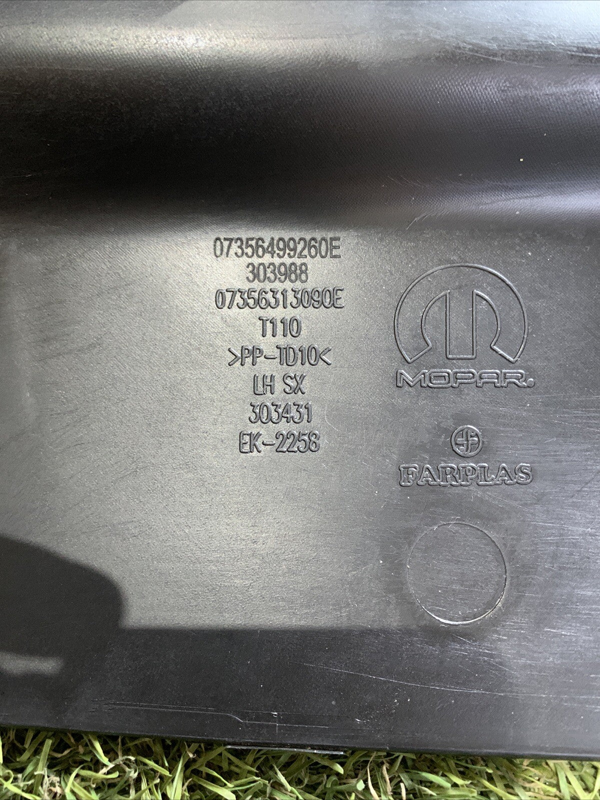 Battitacco Anteriore Sinistra Fiat Tipo 07356499260E