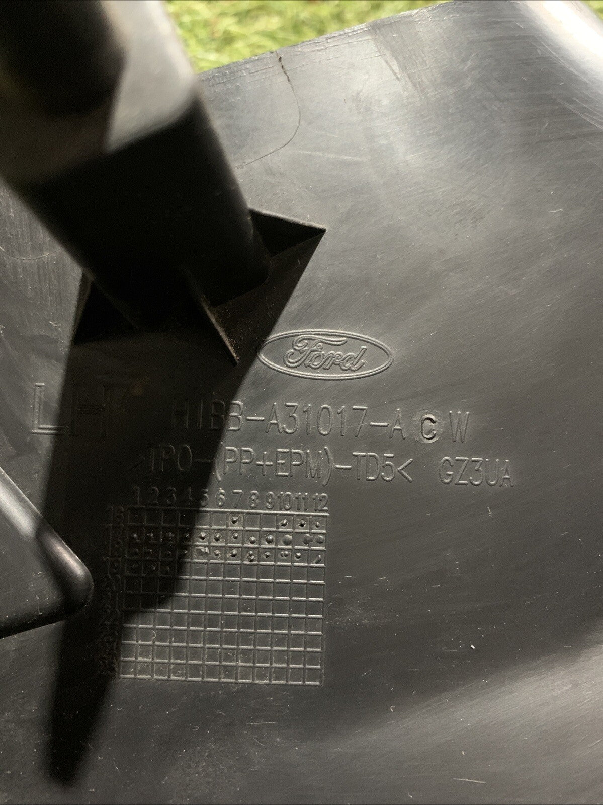 Rivestimento montante posteriore sinistro Ford Fiesta mk7 (2019) COD:H1BBA31017A