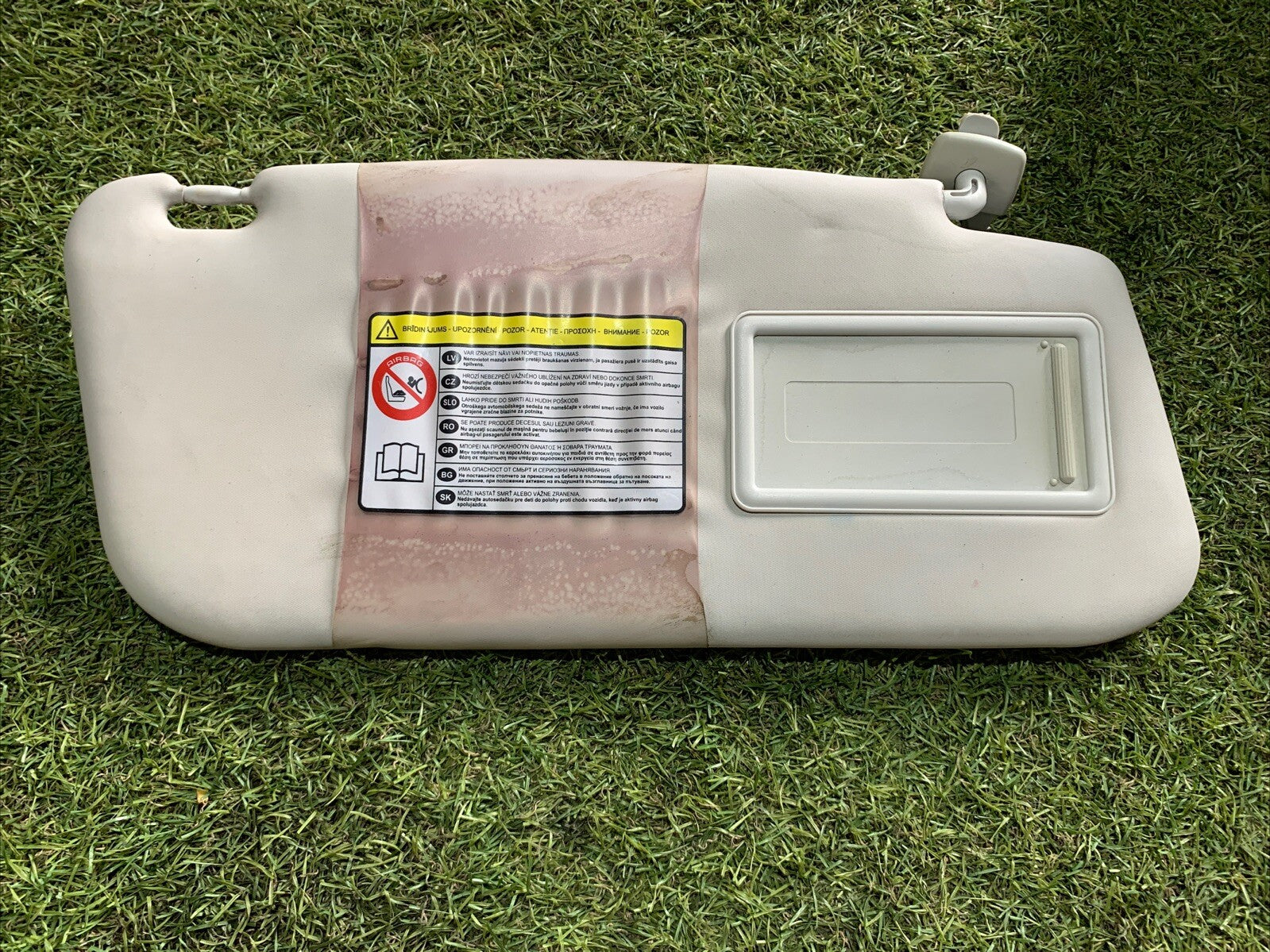 ALETTA PARASOLE ANTERIORE ANT DESTRA DX DESTRA FIAT 500L DAL 2012