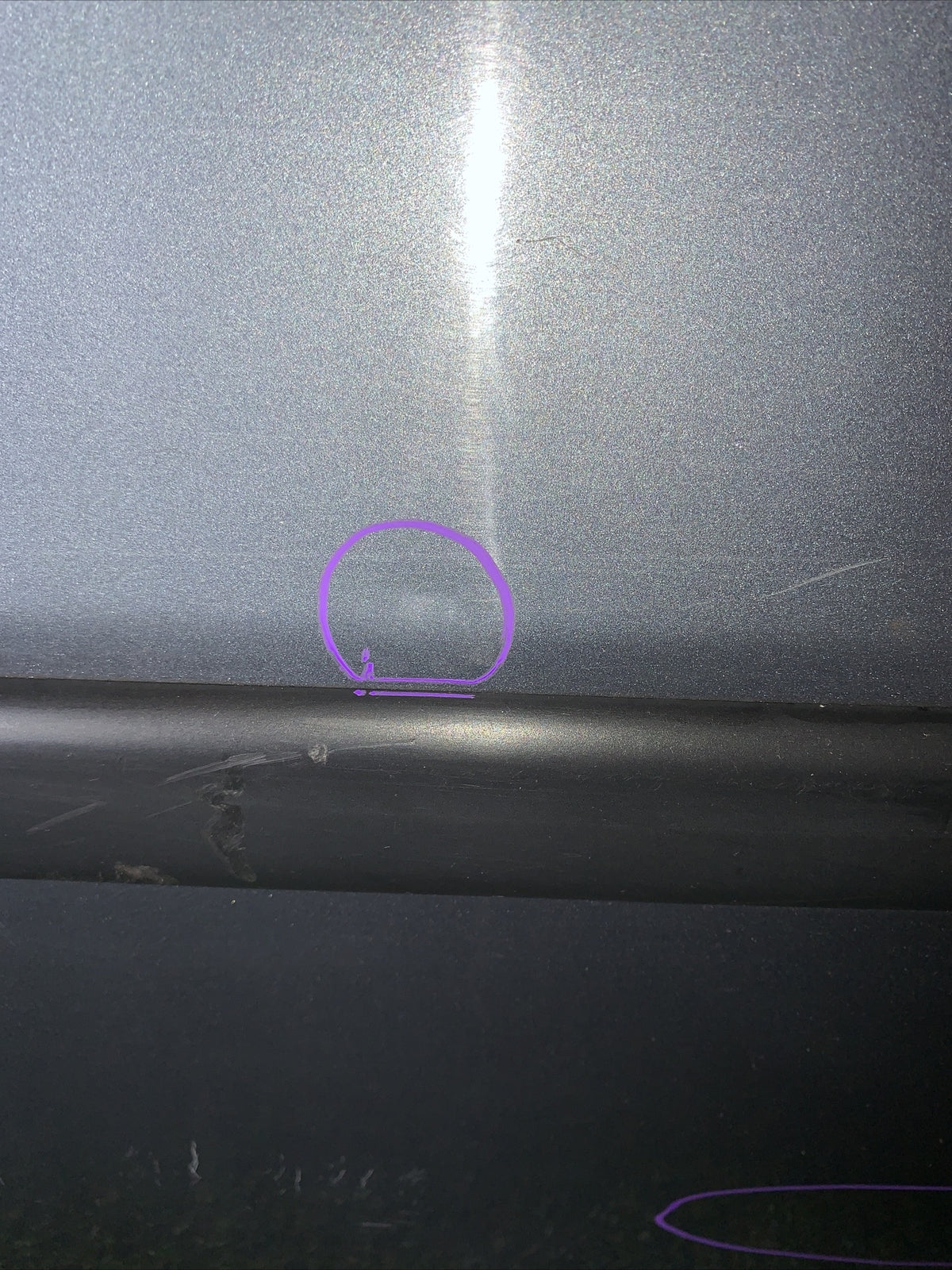 Porta / Sportello posteriore sinistro grigio scuro Fiat Idea