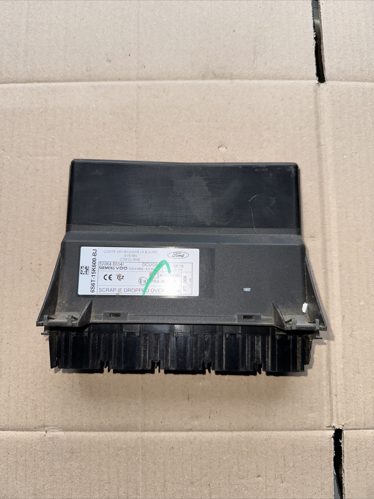 CENTRALINA COMFORT FORD FIESTA 5° SERIE 6S6T-15K600-BJ, 5WK48854I