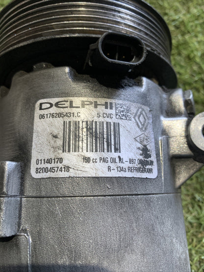 COMPRESSORE CLIMA ARIA CONDIZIONATA RENAULT SCENIC II 1.9 DCI 2006 (8200457418)