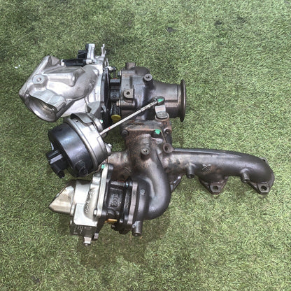 8591886 8587539 BMW Bi-Turbo compressore B47 2.0 Diesel 190 CV G20