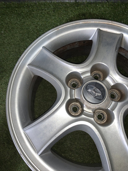 52910-26250 4CERCHI IN LEGA DA 16 POLLICI 5 FORI 6,5JX16 ET 46 HYUNDAI SANTA FE