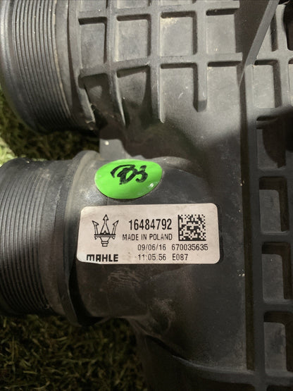 Radiatore Intercooler Maserati Levante 16484792