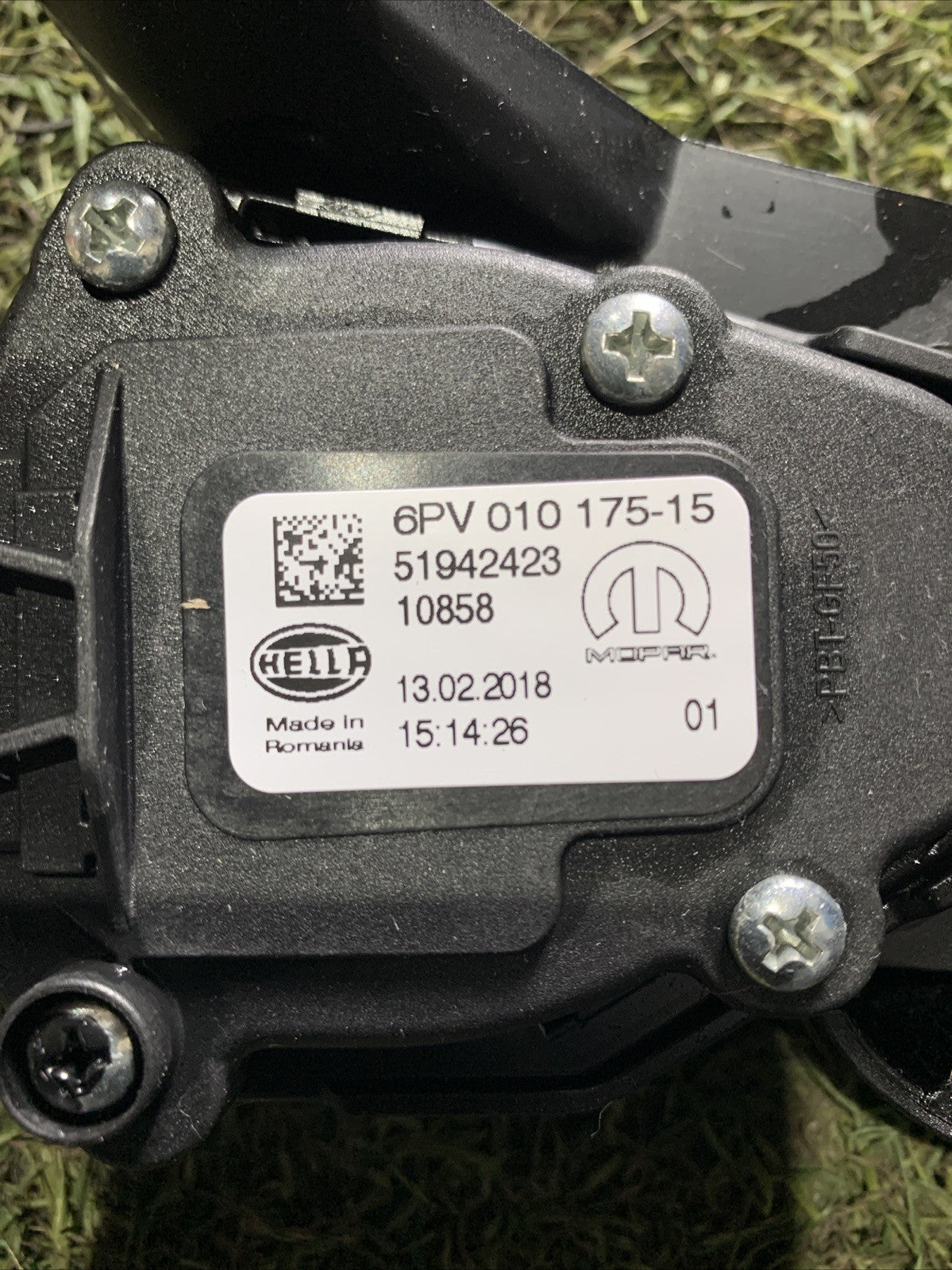 Pedale Accelleratore Fiat 500X 2018 1.3 MJT 51942423