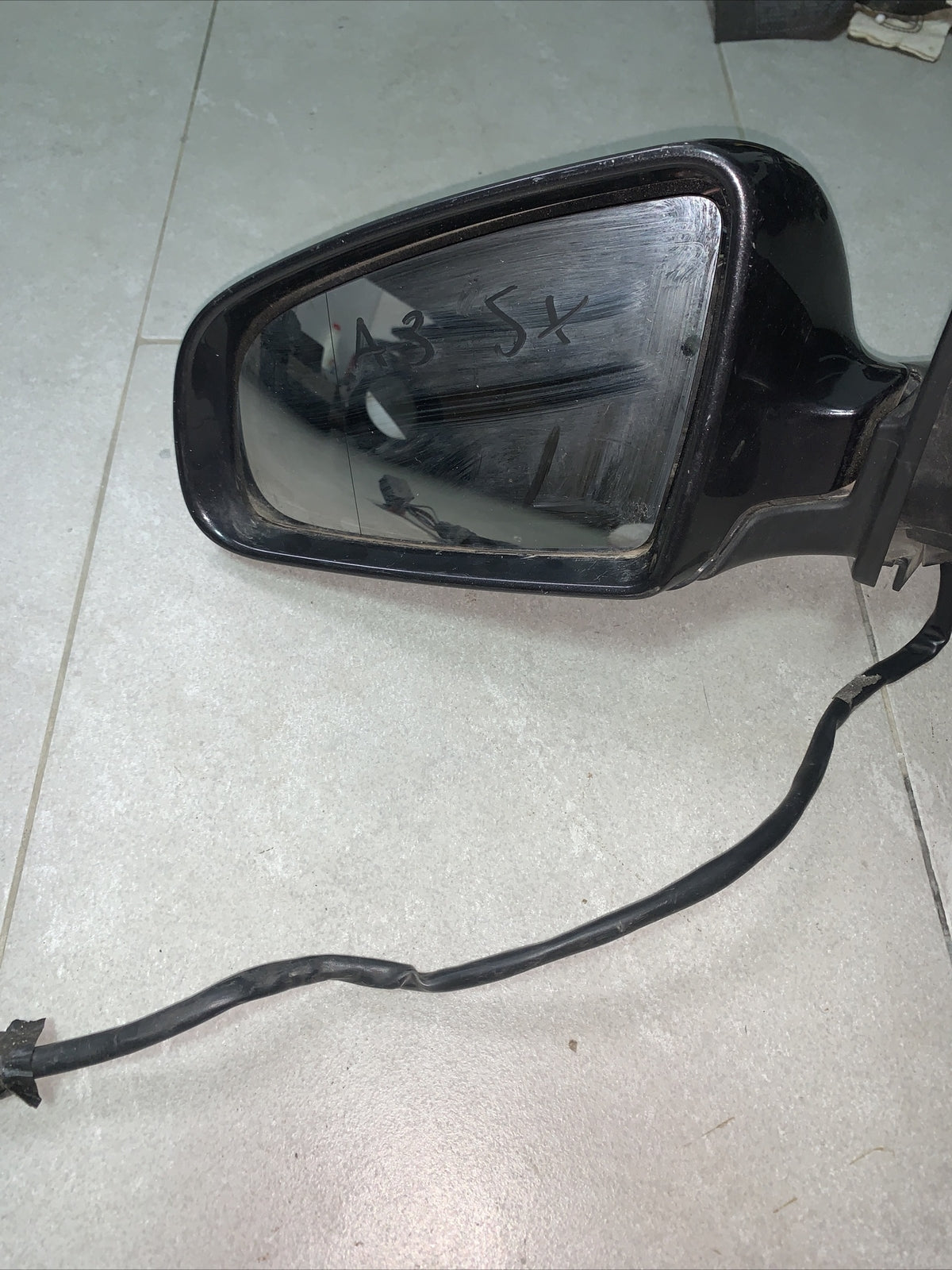 SPECCHIETTO RETROVISORE SINISTRO 9PIN-9 FILI AUDI A3 RSO408501 2003-2008