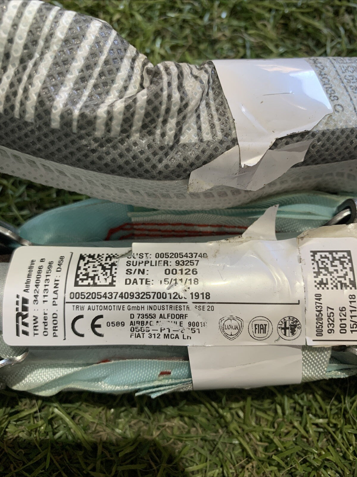 AIRBAG A TENDINA LATO SINISTRO PER FIAT 500 Serie 00520543740 (15>)