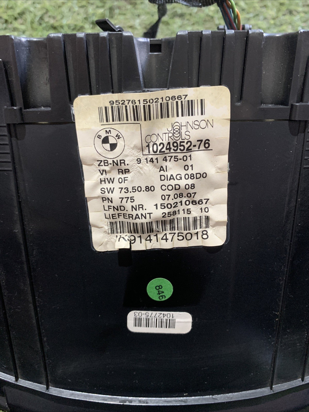 Quadro Strumenti Bmw Serie 1 E81 2007 2.0 Diesel 9141475-01