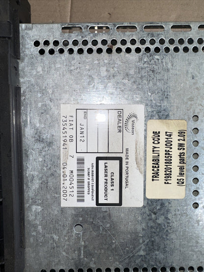 735451941 AUTORADIO STEREO LETTORE CD MP3 FIAT BRAVO (198) 2007-2014