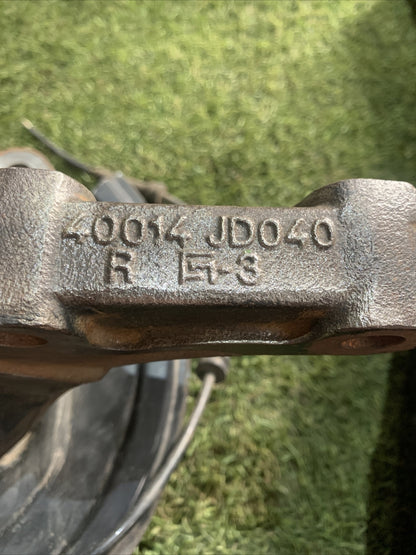 Mozzo ruota anteriore destra passeggero per Nissan Qashqai 1 Serie (2006   2009)