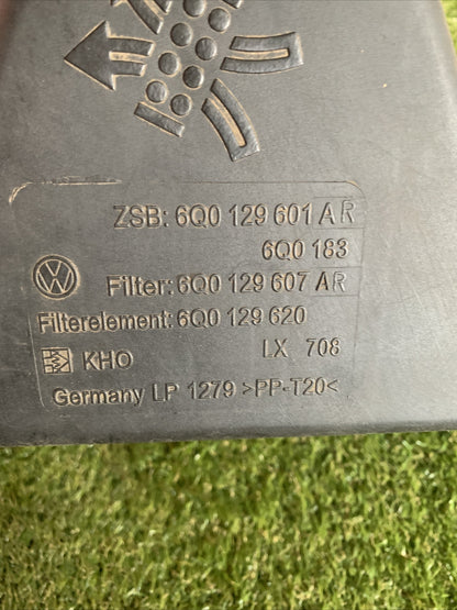 Scatola filtro aria VOLKSWAGEN POLO 6Q0129601AR 1.4 DIESEL