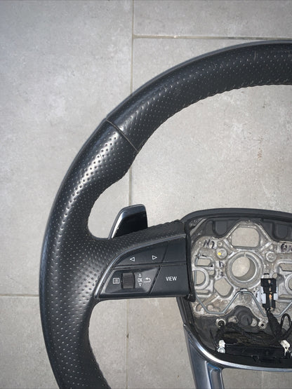 Volante Sterzo Audi Rsq3 Rs3 S3 A3 Multifunzione Con Palette 83A419091P