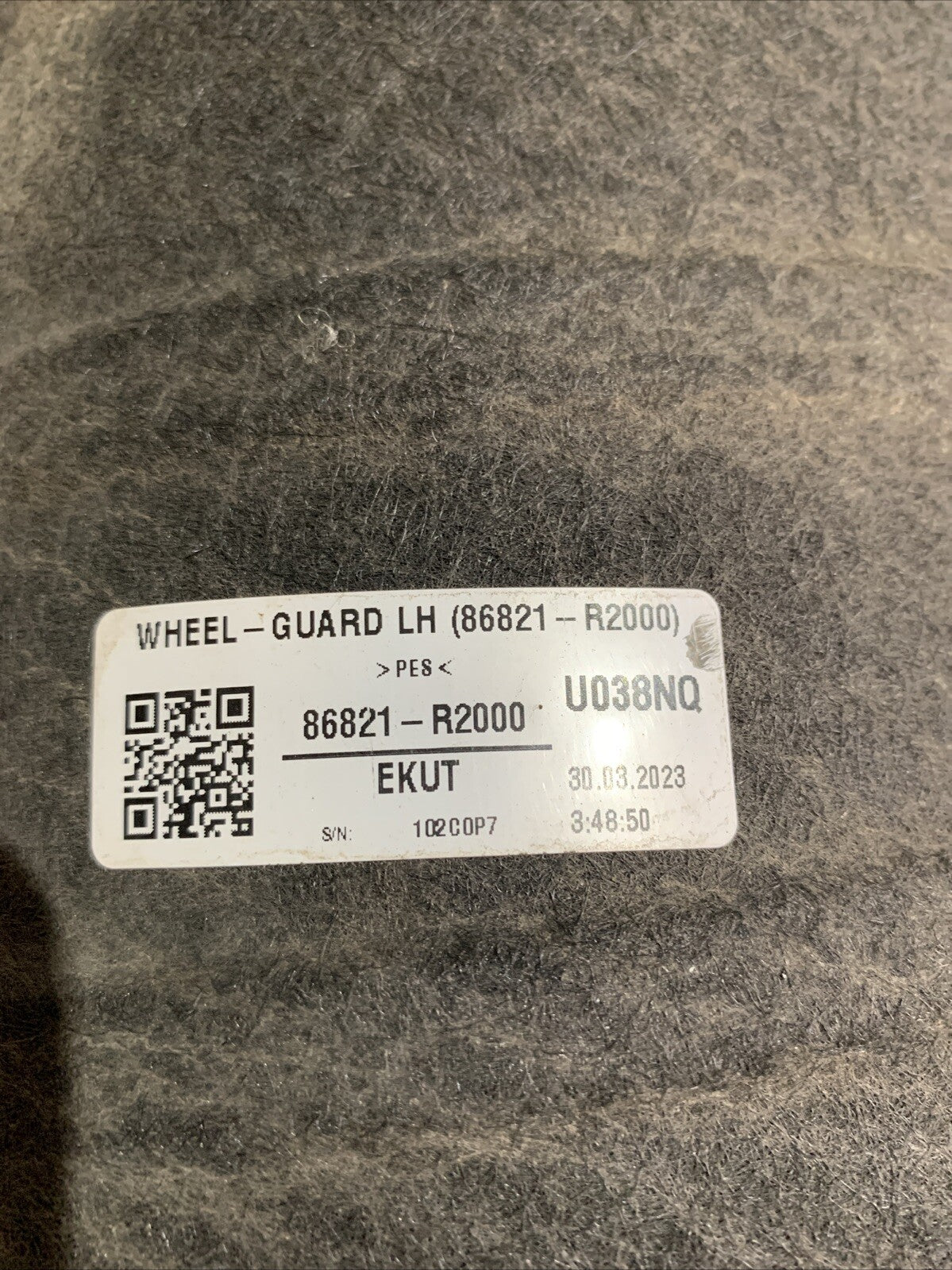 Parasassi Posteriore Sinistro Kia Sportage 2023 86821-R2000