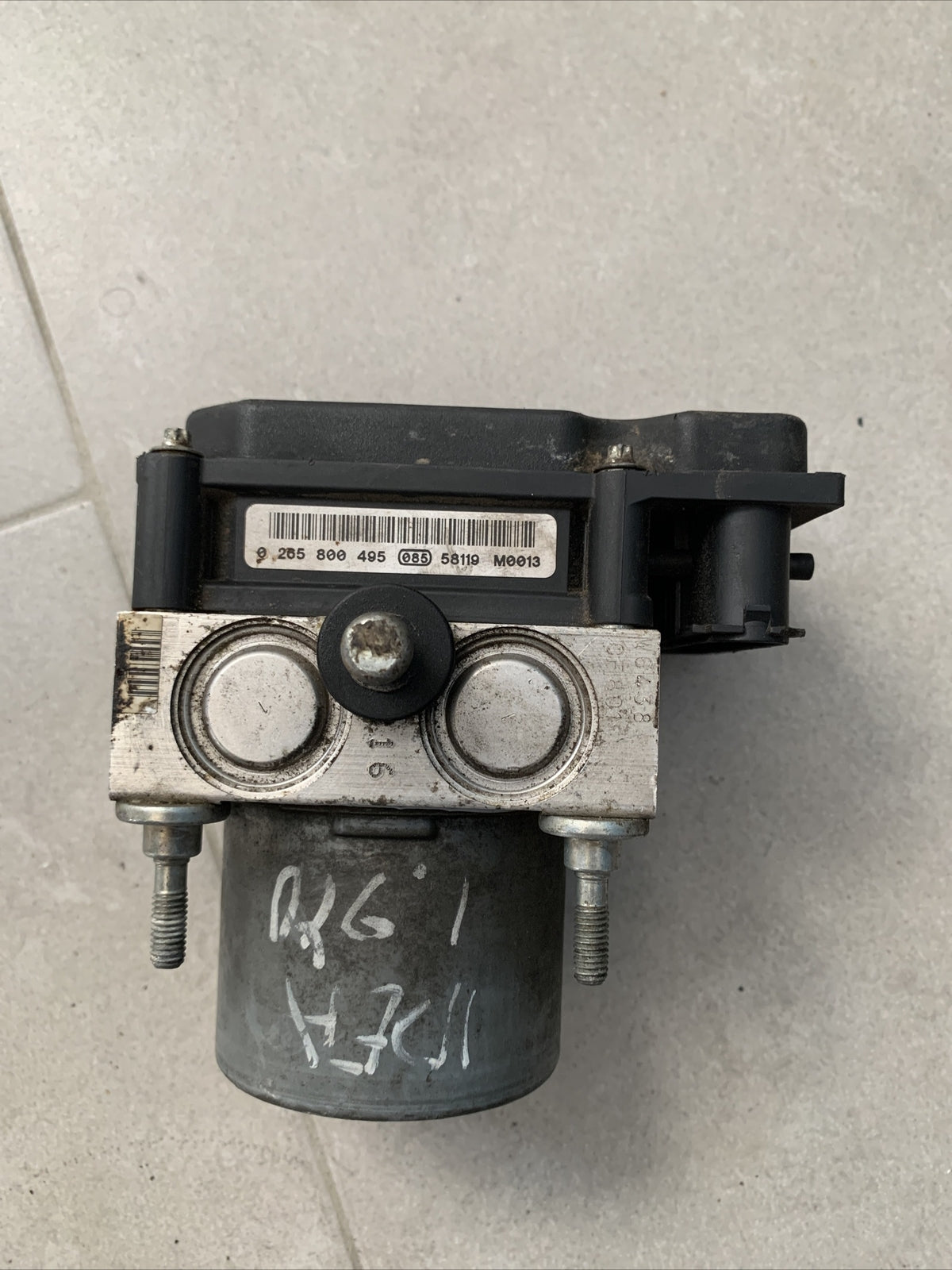 Centralina ABS Fiat Idea 1.3 Mjet 2009 51761005 0265800495 0265231672