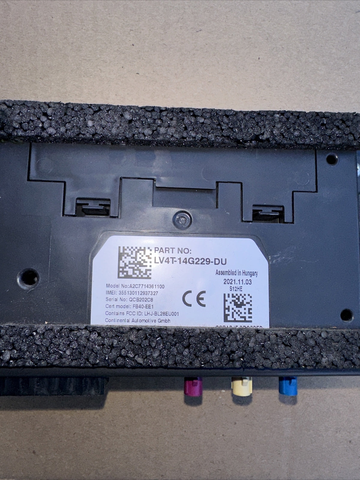 Centralina Autoradio Bluetooth Ford Kuga 2022 Lv4t14g229du