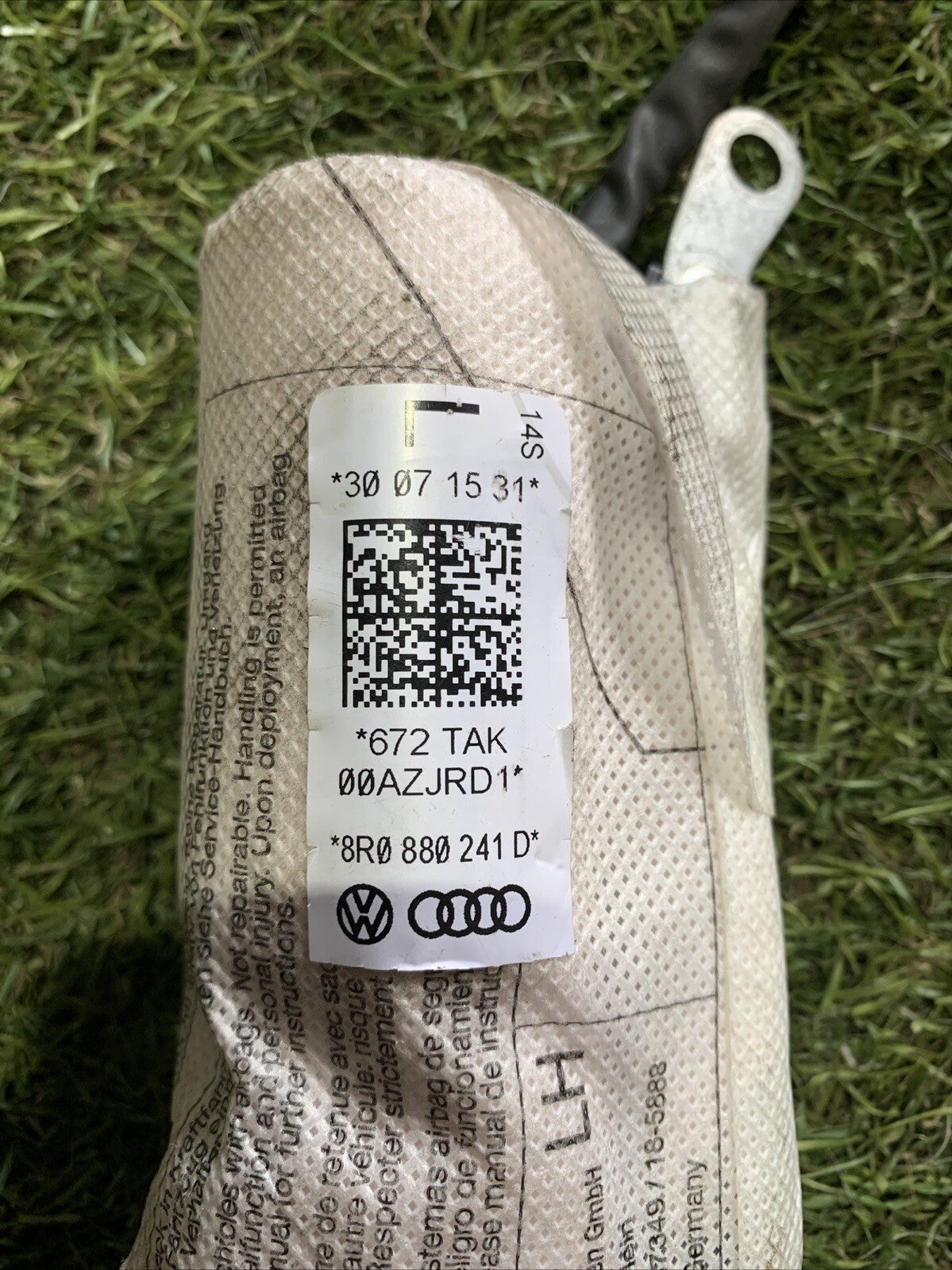 AIRBAG SEDILE SINISTRO SX PER AUDI Q5 Serie 8R0880241D (12 17)