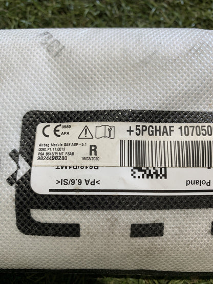 AIRBAG SEDILE DESTRO DX CITROEN C3 AirCross 9824498280 (17 )