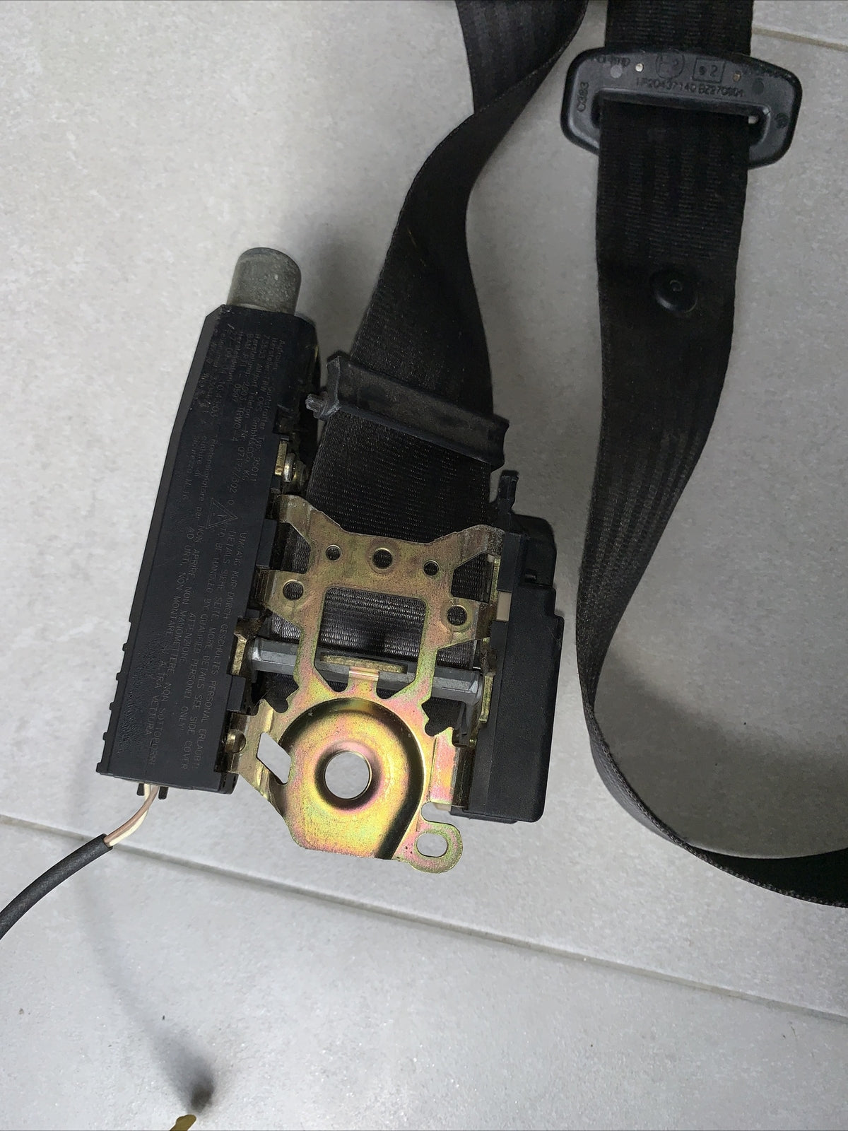 33046211A cintura di sicurezza anteriore sinistro PER FIAT PANDA (169)