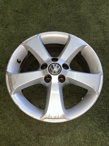 6R0071495A CERCHIO IN LEGA DA 15 POLLICI 5 FORI 6JX15H2ET40 VOLKSWAGEN POLO 6R(3