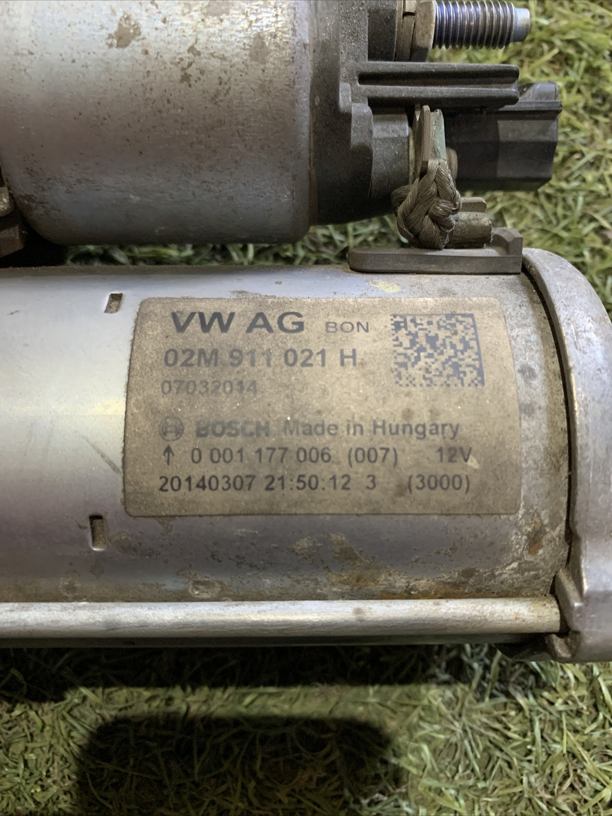 02M911021H MOTORINO AVVIAMENTO VOLKSWAGEN UP  1.0 BENZINA