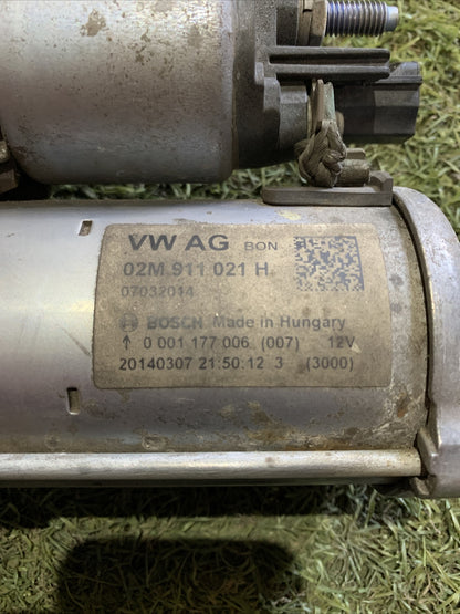 02M911021H MOTORINO AVVIAMENTO VOLKSWAGEN UP  1.0 BENZINA