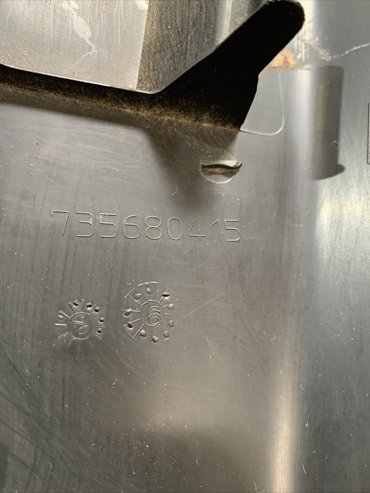 MODANATURA / RIVESTIMENTO BATTITACCO ANTERIORE DESTRA FIAT 500X 2022 - 735680415