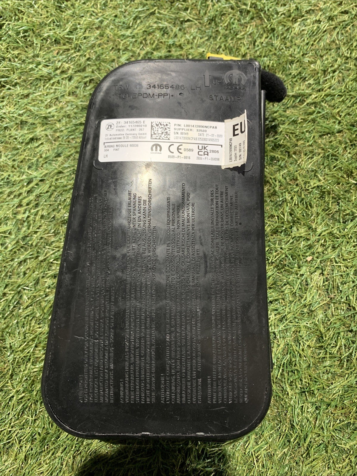 AIRBAG SEDILE SINISTRO PER FIAT 500 X 2023 52026351