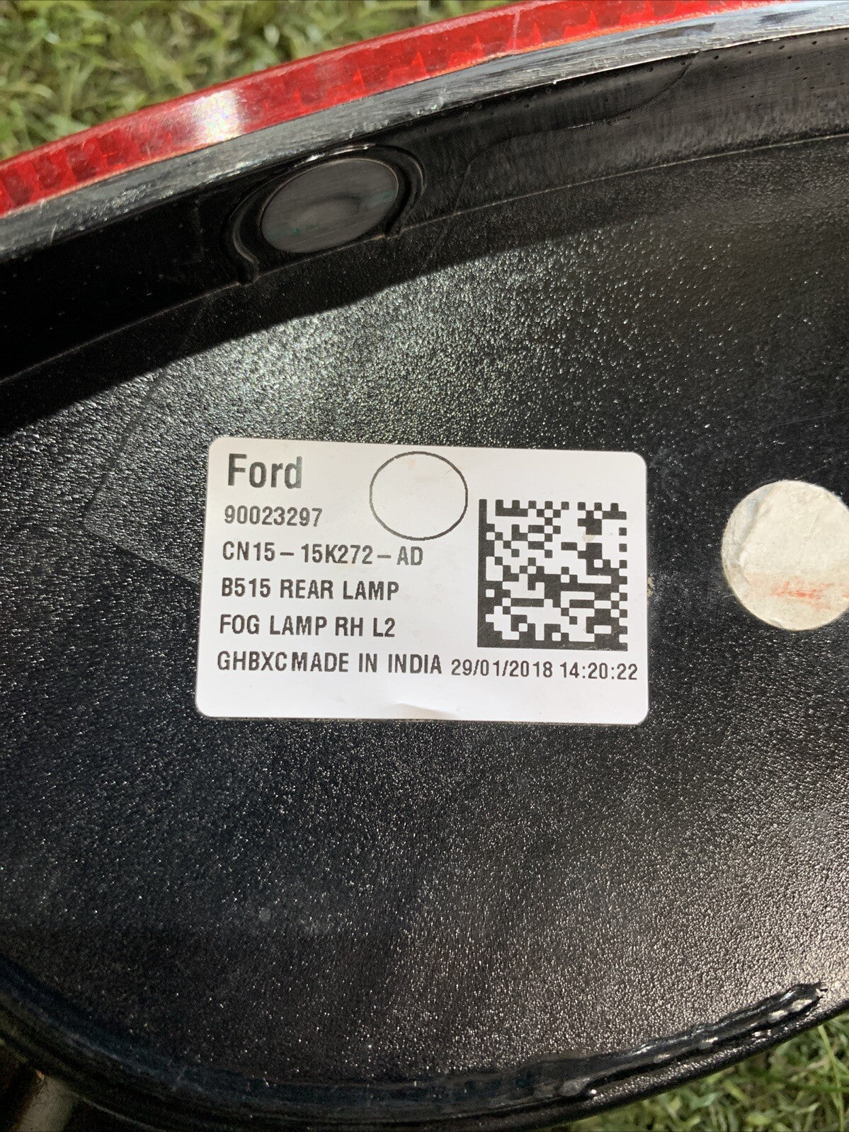 CN1515K272AD Fendinebbia Posteriore destro FORD KUGA II 2014