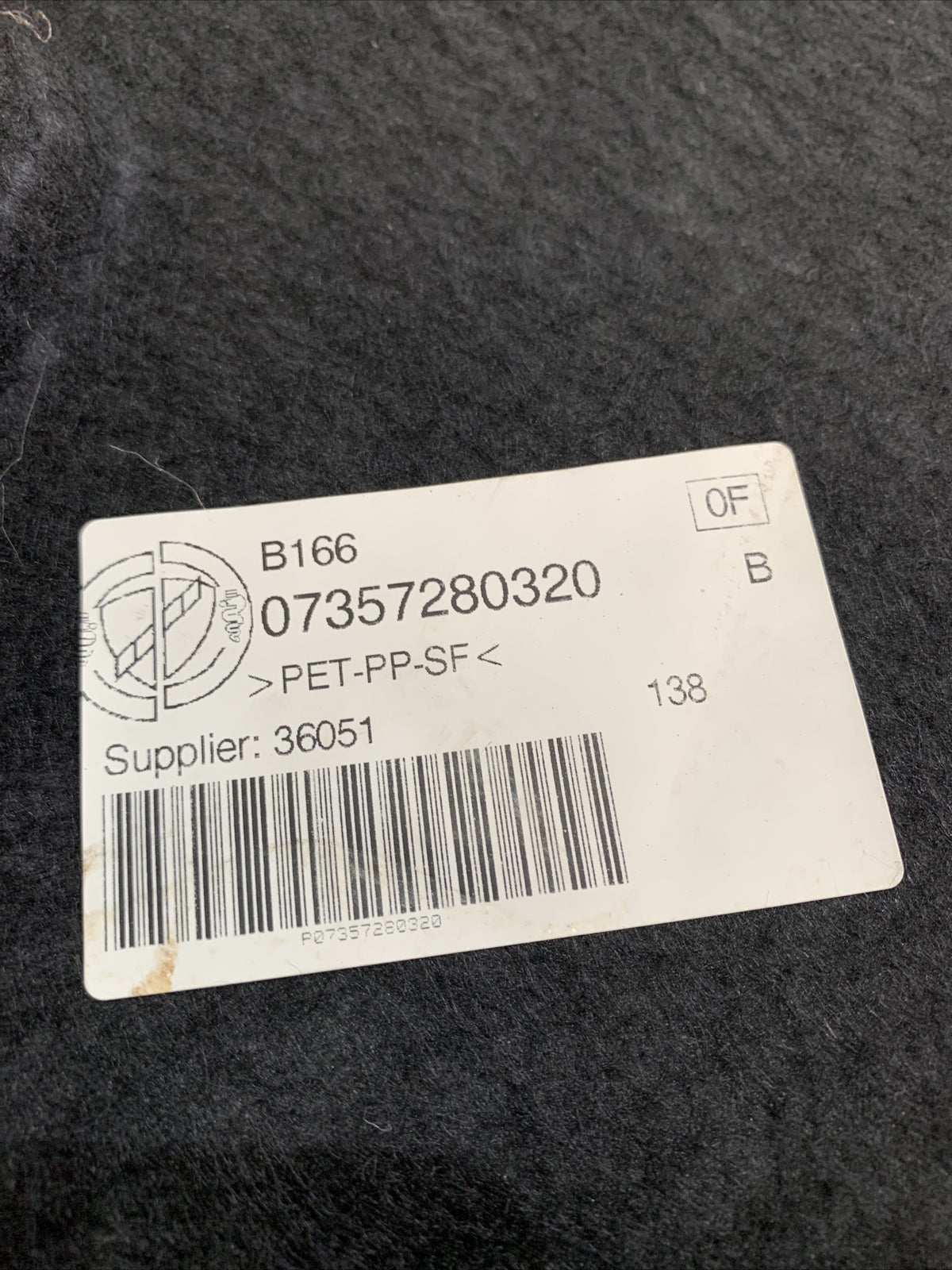 Rivestimento Baule Destro Fiat 500X 07357280320